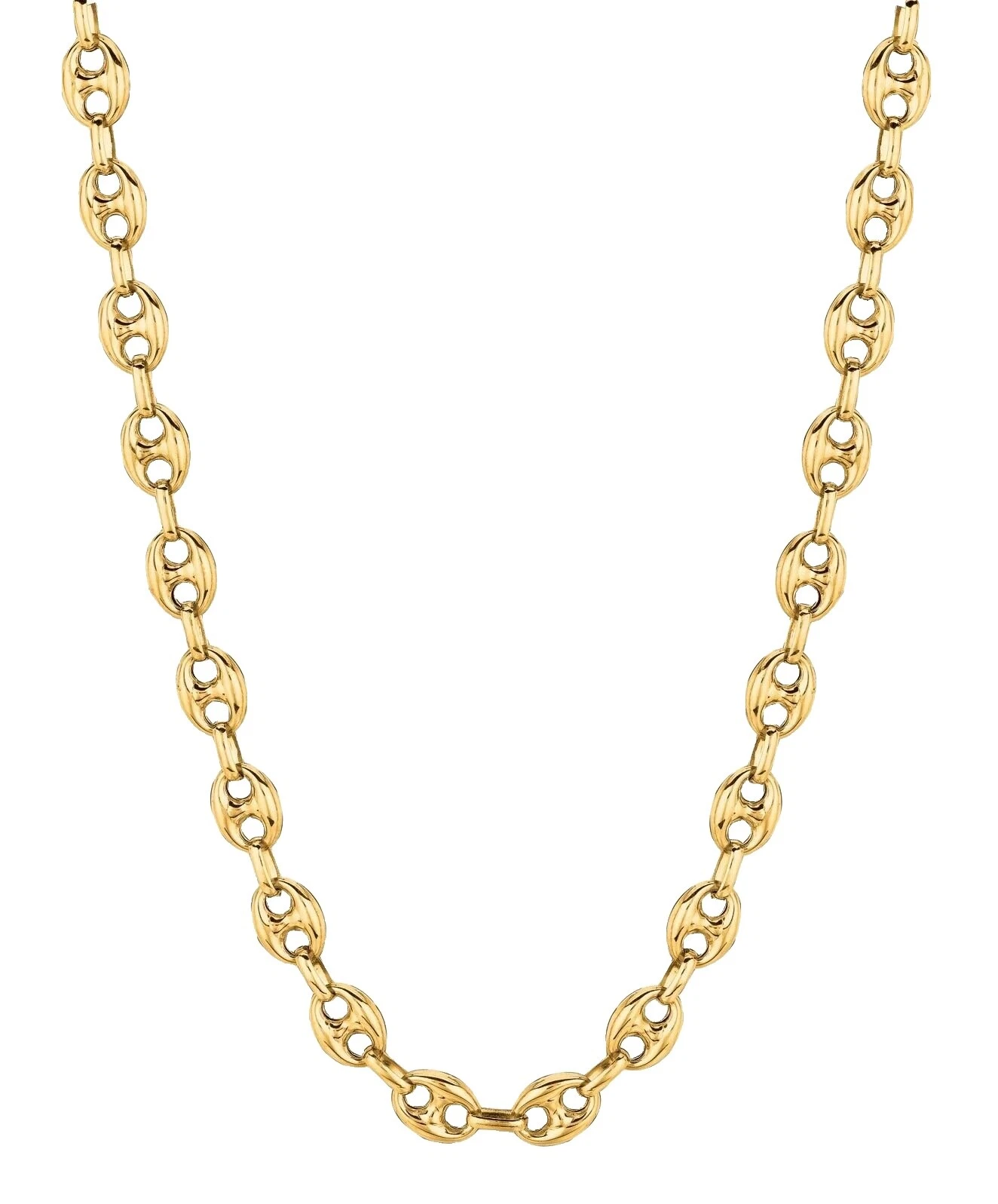 Chain without Stone Yellow Gold 10k Necklaces & Pendants for Men