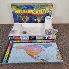 Who Knows Where Board Game Double Side Board Global Guessing Game