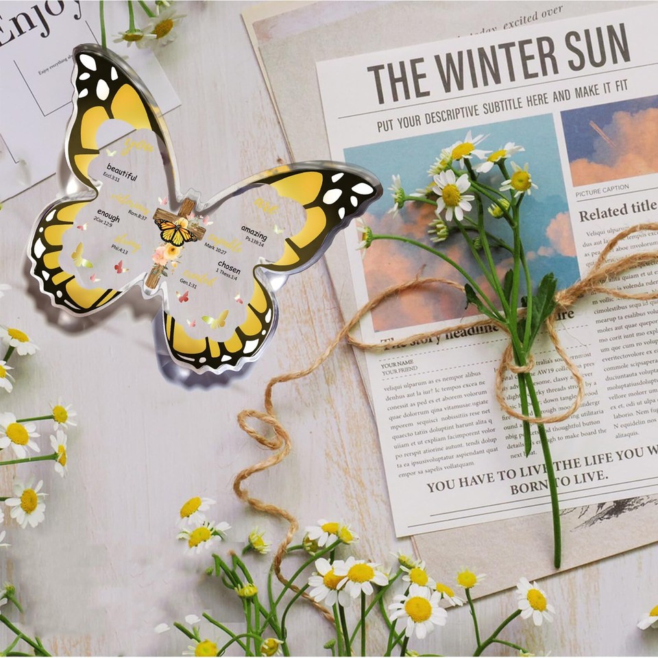 Christian Gifts for Women, Bible Verses Religious Gifts for Mom, 5.1x3