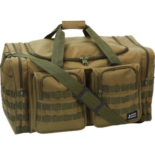26" Duffle Bag OD Green Tactical Military Bug Out Hunting Camping Gear Travel - 第 1/2 張圖片
