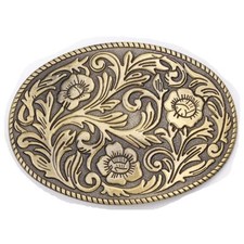 Inidan Tattoo Belt Buckle Western Cowboy Cowgirl Native American TT-02-G 