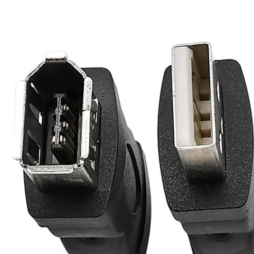 Firewire IEEE 1394 6 Pin Female F to USB M Male Cable Adapter Convertor for Pda - Afbeelding 7 van 11
