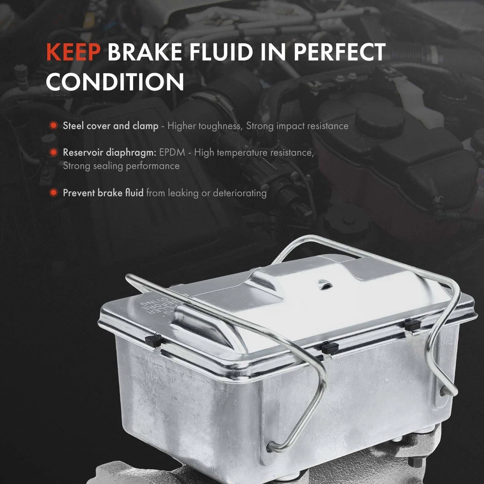 Cilindro maestro de freno con depósito para Chevy P30 1977-1996 G30 GMC G3500 P3500 Foto 3 de 4