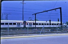 CTS Transit Airporter Subway Light Rail Cars #158 #157 -  c.1968 35mm