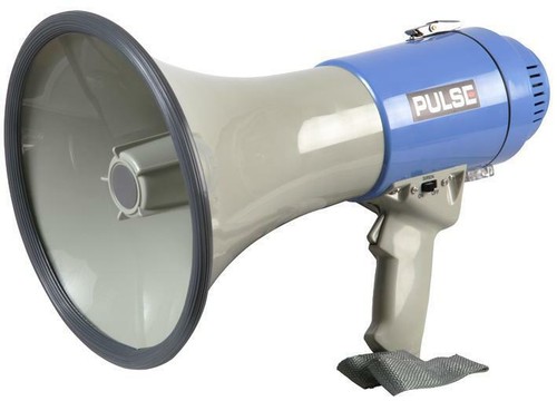 Pulse MP50 Megaphone 25W Sports School Festival inc wrist strap + siren feature - 第 1/1 張圖片
