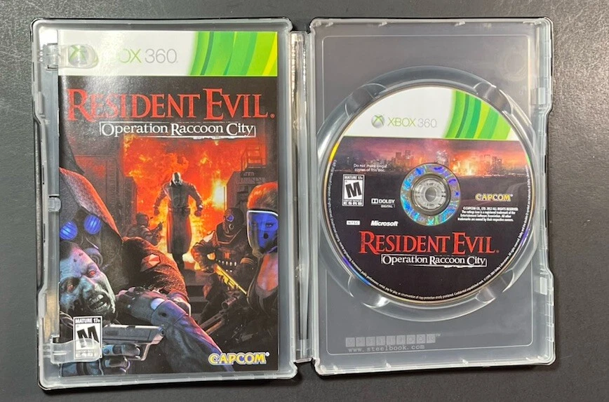 Resident Evil Operation Raccoon City [ STEELBOOK Edition ] (XBOX 360) USED - Image 2 of 4