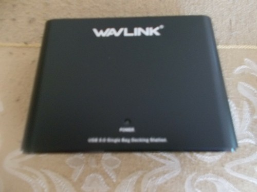 Wavlink 2.5" or 3.5" USB 3.0 to SATA,HDD SSD Hard Drive Docking Station UASP 4TB - Picture 2 of 8