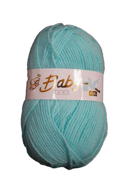 10 x 100g Woolcraft Babycare DK Baby Wool Soft DK Double Knitting Wool