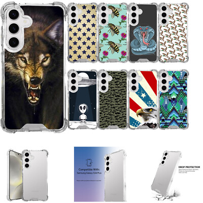 Case For [Samsung S24+ PLUS][CRYSTAL CLEAR Fiber SET15] Matte Slim Flexible