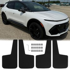 For Chevy Equinox 4pcs Rubber Car Mud Flaps Mudguards Fender Splash Guards Black
