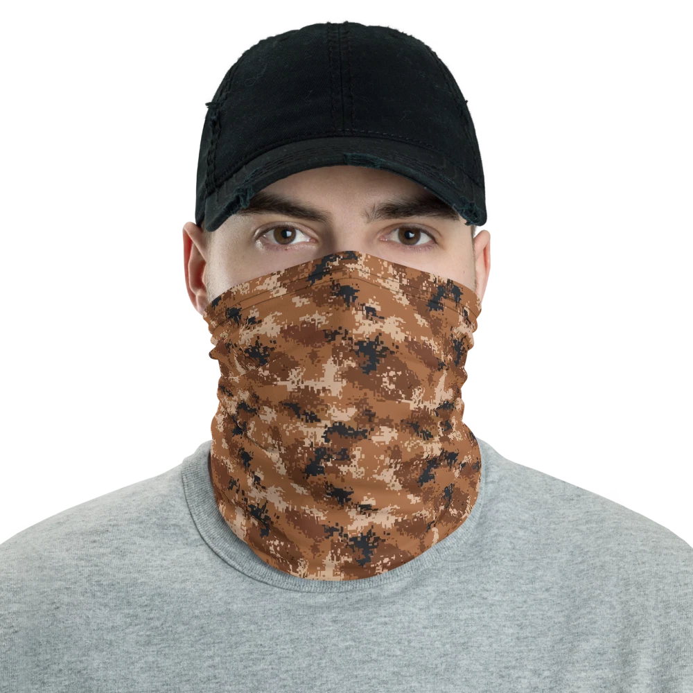 Chinese PLA M07 Arid Digital Camouflage Neck Gaiter