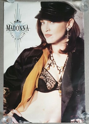 MADONNA original 1989 LIKE A PRAYER BOY TOY tour Poster Official
