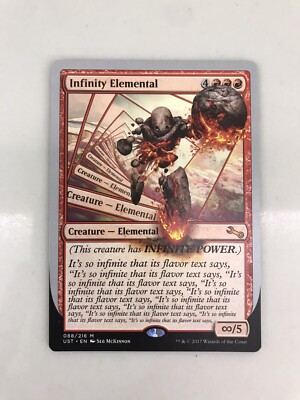 MTG 初版 アンステーブルInfinity Elemental 英語 foil MTG 初版 アンステーブルInfinity Elemental 英語 foil MB&