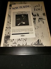 Rubin Mitchell Rare Original Capitol Records Promo Poster Ad Framed!