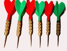  6 Haecker Industries Balanced English-Made Darts - New Other