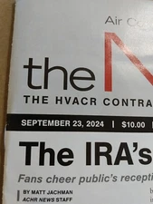 HVACR The News HVACR Contractor's News Magazine Trade Publication *25 Mag Lot*