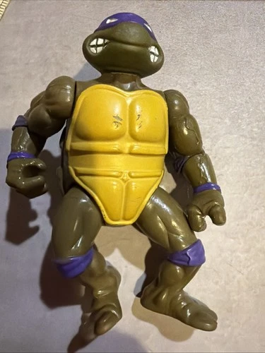 TMNT  Vtg Softhead Donatello Ninja Turtles Action Figure 1988 A11