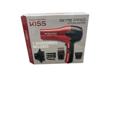 KISS 1875 Pro Hair Dryer Styling Edition with Tourmaline Ceramic Technology