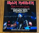 IRON MAIDEN Run For Your Lives  Bremen, Germany 2025 Bruce Dickinson 2CD
