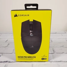 Corsair Katar Pro Wireless Gaming Mouse Slipstream Technology Black New In Box 