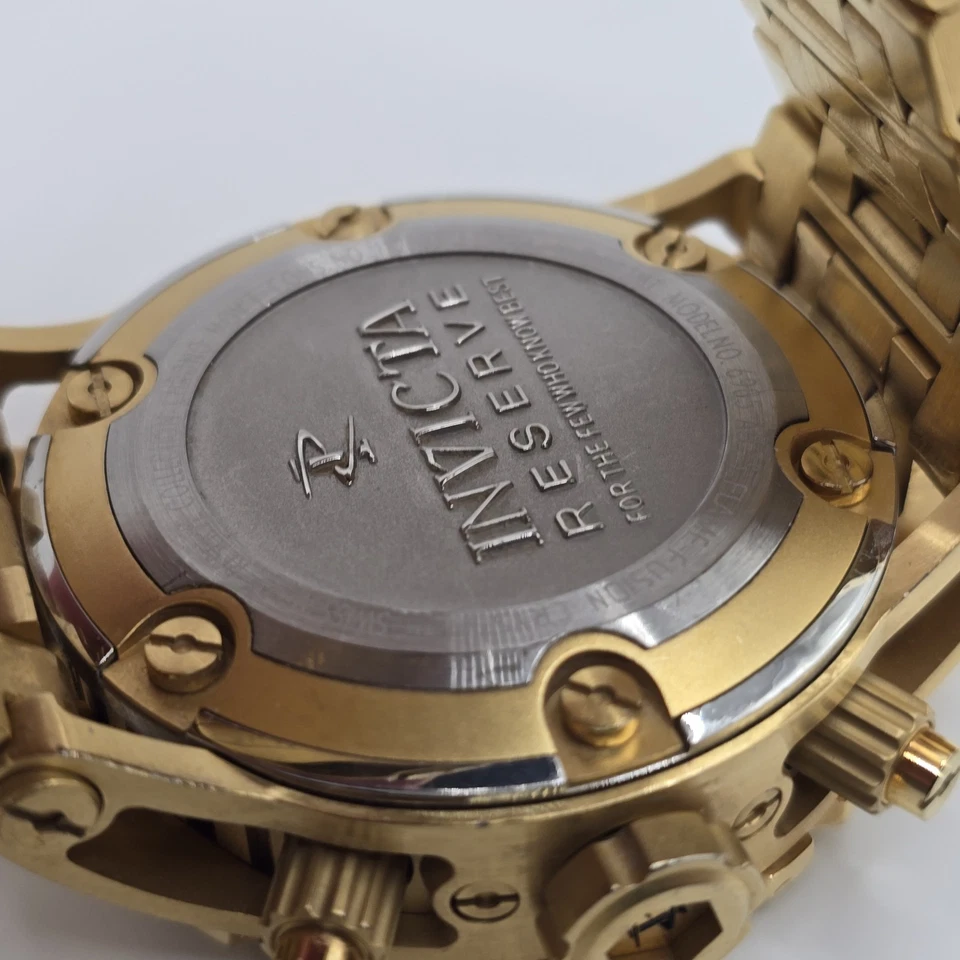 Invicta Reserve Subaqua Specialty Men's Watch 52mm 6905 Swiss Made Gold - image 2 of 4