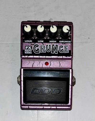 DOD FX69B Vintage Grunge Metal Distortion Guitar Effect Pedal No Corrosion