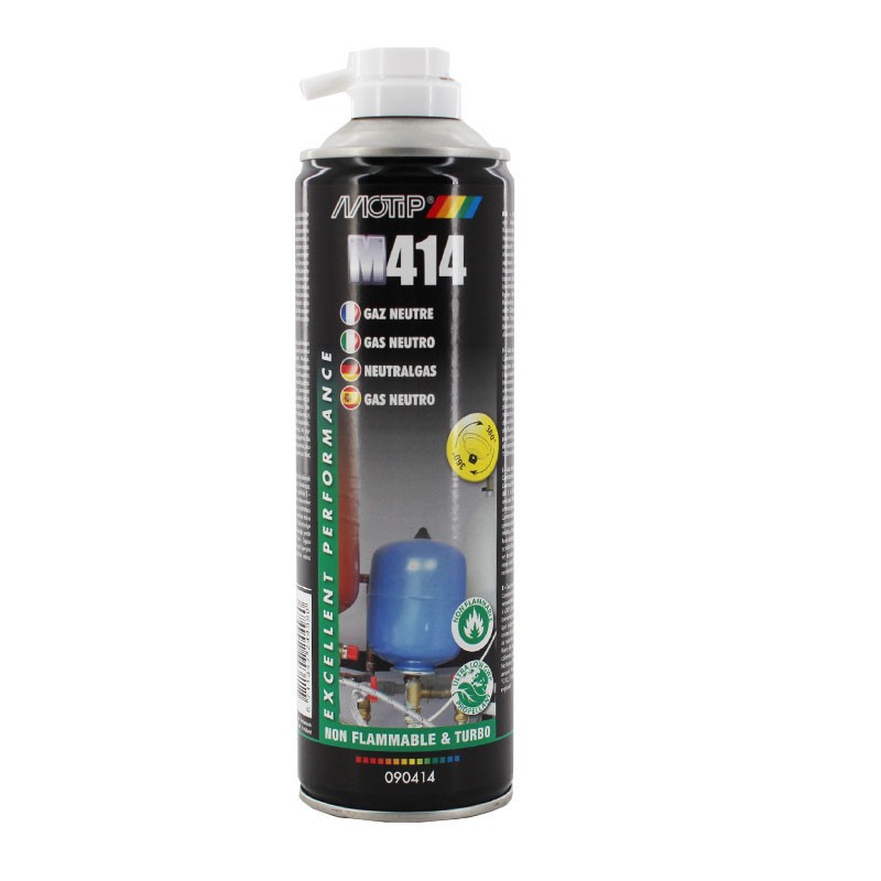 Motip M414 aérosol gaz neutre 500ml nettoie les circuits électroniques sans résidu