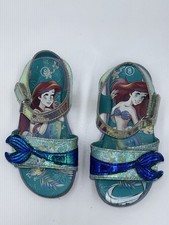 Disney Princess The Little Mermaid Ariel Sandals Girls Sz 8 Adjustable Open Toe