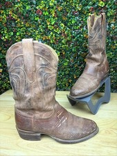 Tecovas The Cartwright Cowboy Western Boots Scotch Goat Scotch Leather Men 8 8d