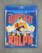 Wreck-It Ralph Two-Disc Blu-ray/DVD Combo DVDs