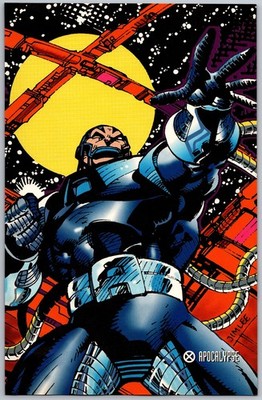 Psylocke Apocalypse X-Men Trading Cards Comic Poster Art Pin-Up