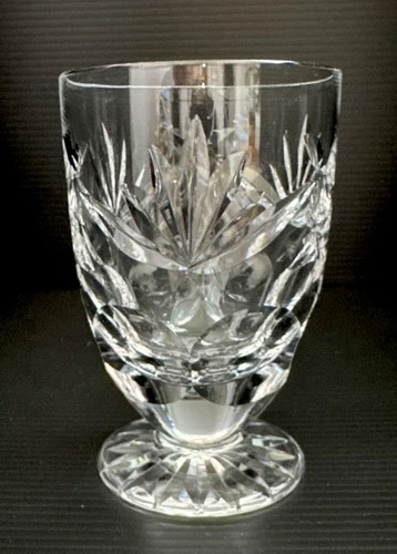 Vintage Waterford Crystal Ashling Footed Juice Glass Ireland 4”