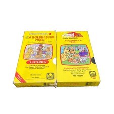 2 Pound Puppies VHS A Golden Book Video 1986 30 min. Children's Animation