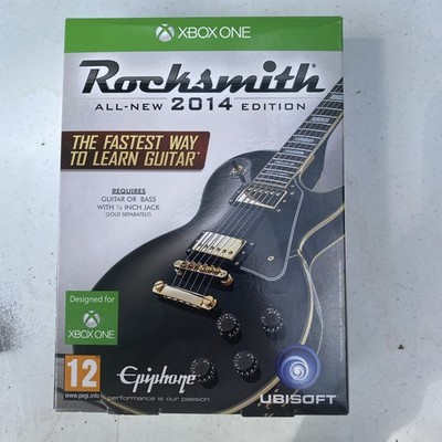 Rocksmith 2014 Edition Xbox One Game and Real Tone Cable NTSC M rated guitar