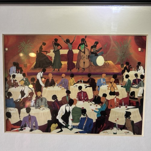 Set Of Leroy Campbell “No Man’s Band Bop At Mintons”&”Big Band” Pictures 10x12” - Picture 14 of 24