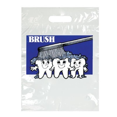 Specialty Scatter Bags Brush, 9'' x 13'', 100/Pkg.