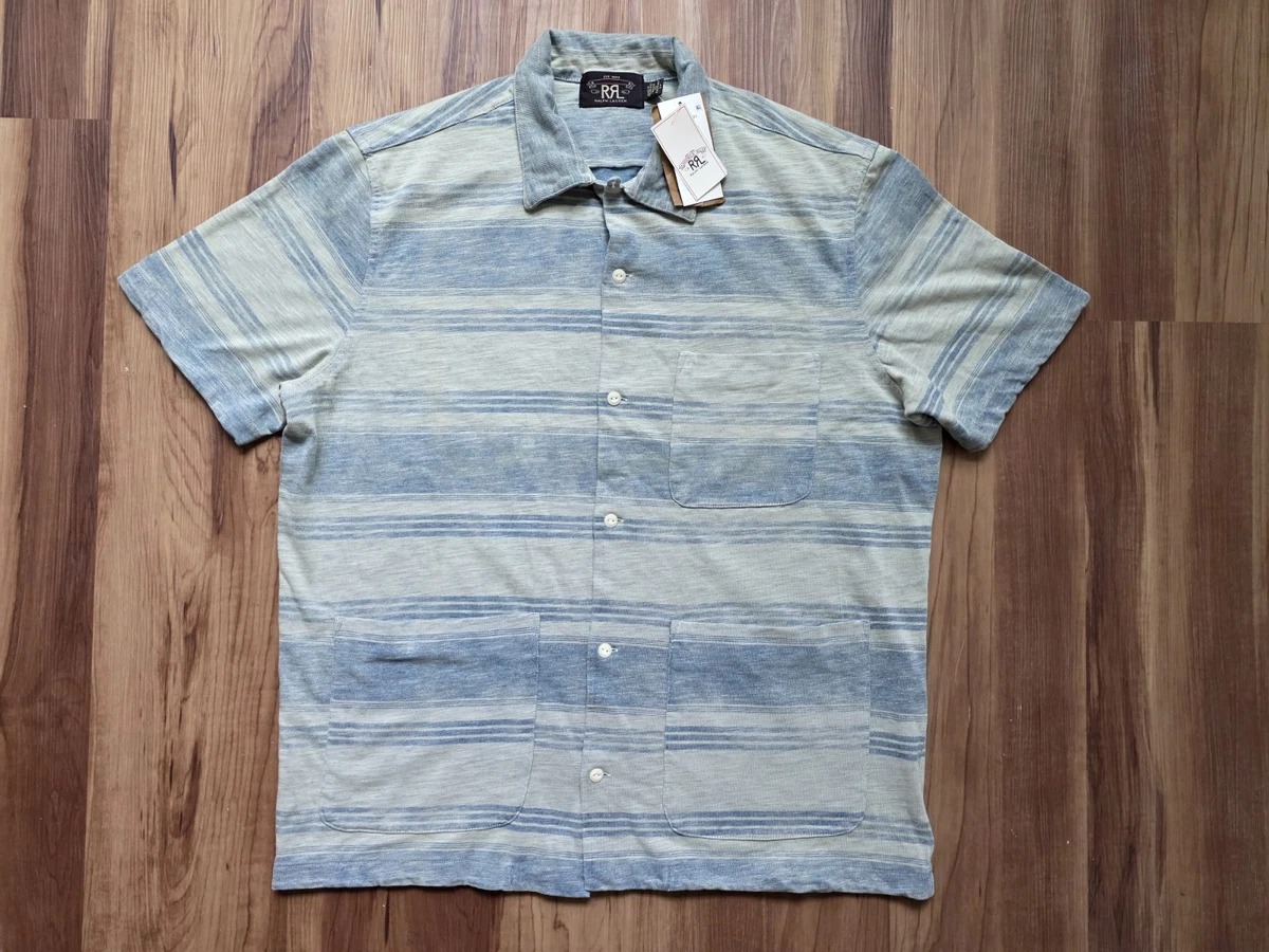 RRL Short Sleeve Casual Button-Down Shirts for Men for sale | eBay