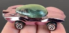 Vintage Johnny Lightning Topper 1969 RARE PINK MIRROR Custom Turbine - BEAUTIFUL