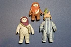 Vintage Star Wars Return of the Jedi ROTJ Ewoks figure Lot 1983 Kenner