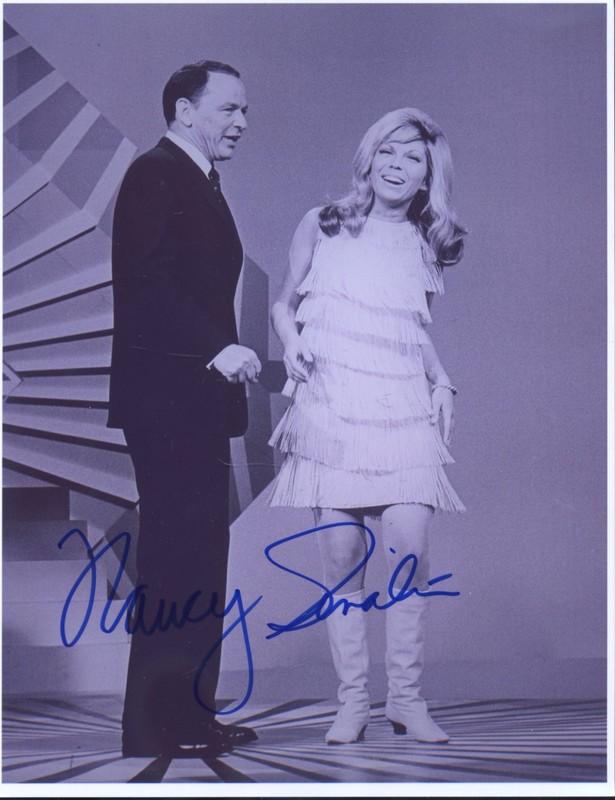 NANCY SINATRA Hand Signed Autographed Photo