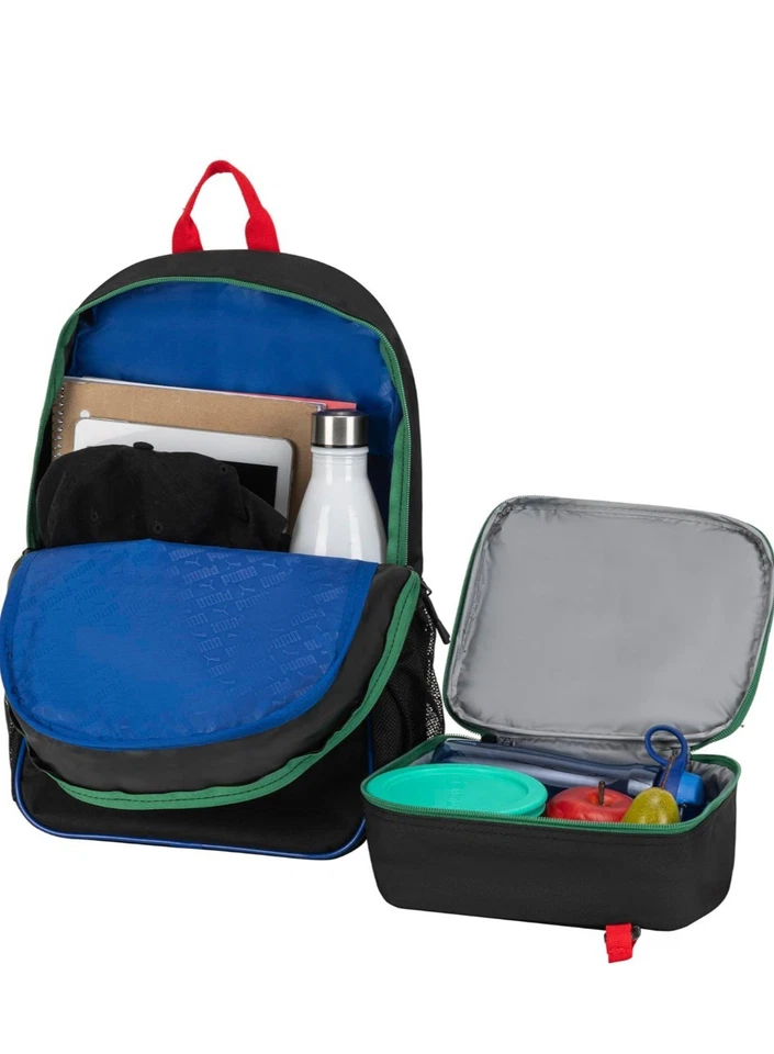 Mochila escolar Puma con lonchera Foto 3 de 3