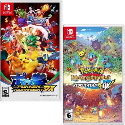 Pokken Tournament: DX + Pokemon Mystery Dungeon: Rescue Team DX Special Bundle