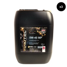 Torotec 5W-40 Engine Oil Fully Synthetic ACEA A3/B4 MB 229.3 GM-LL-A-025 - 3x20L 3.61 per litre
