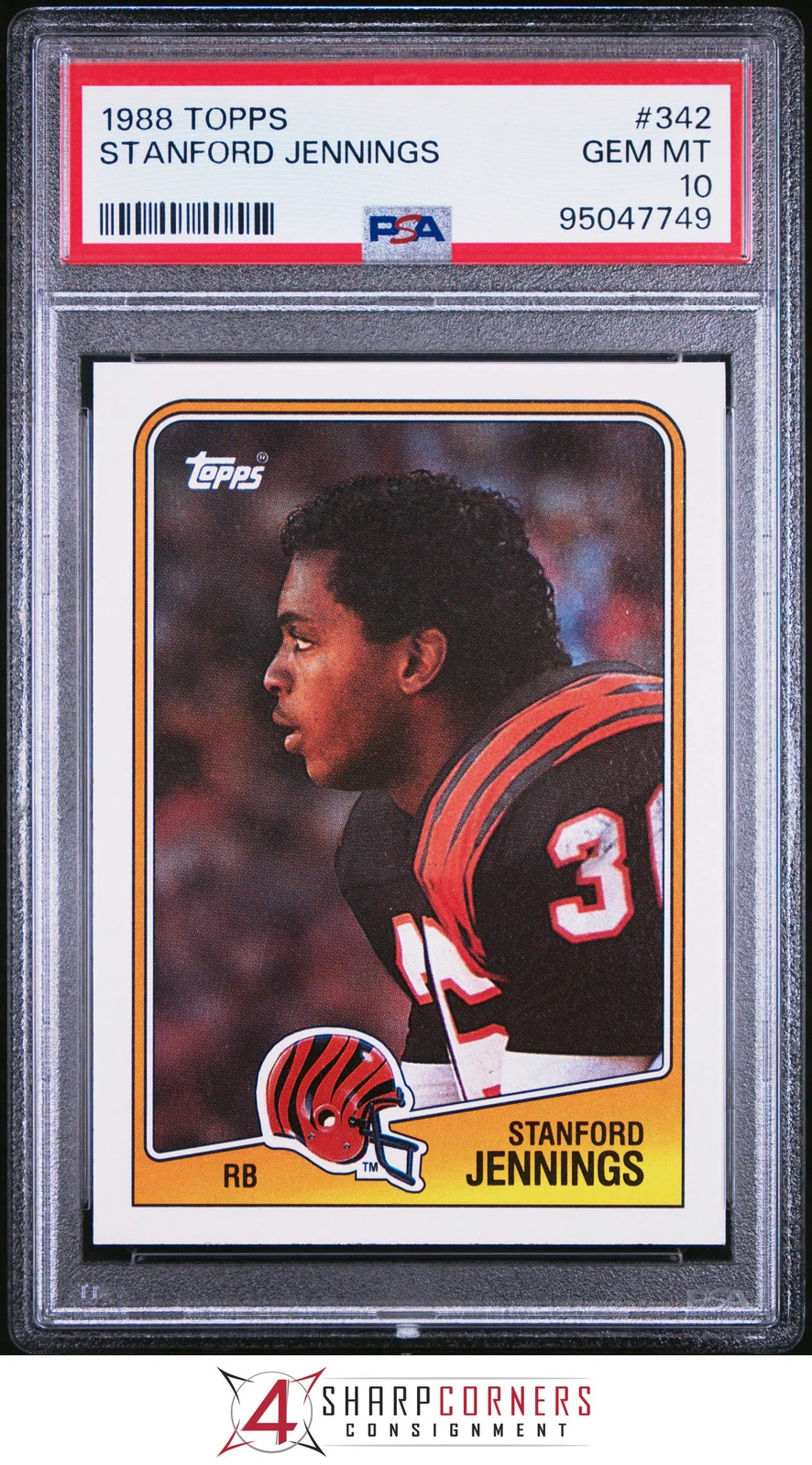Stanford Jennings trading card