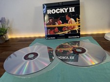 Rocky II Laserdisc Vintage Movie Sylvester Stallone MGM