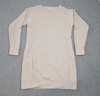 columbia winter dress Columbia Dress Women's Medium Fleece Long Sleeve Winter Dress VGC