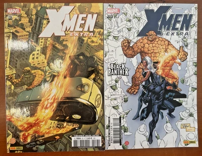 X-MEN EXTRA N°67 + N°69 Black Panther/Storm -Panini Comics 2008- Comme Neuf - Photo 1/3
