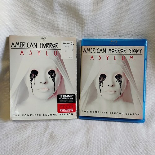 American Horror Story Asylum Season 2 (Blu-ray, 3 Disc Set) Full Season Horror