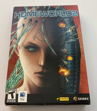 Homeworld 2 (2004) MAC Apple Macintosh - Sierra Aspyr Relic Small Box Game