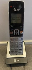 AT&T Wireless OEM Handset Phone Model TL86103- Base Battery And Belt Clip Tested